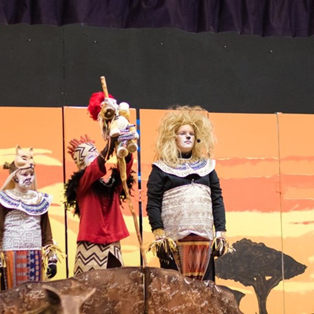 Students in grades 4-6 put on a phenomenal Lion King performance!