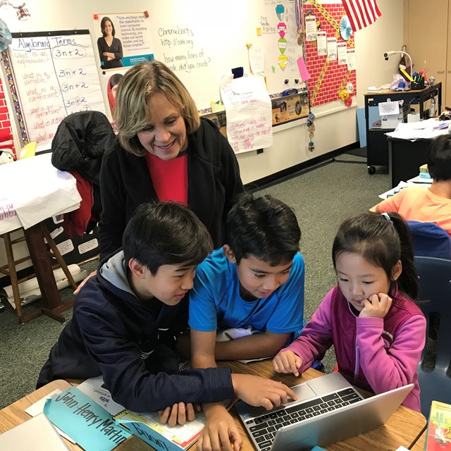 Coding is a difficult skill but these sixth graders make it look easy when they teach their fellow students.